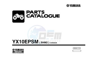 YXE1000EWS YX10EPSM (B4M2) drawing Infopage-1