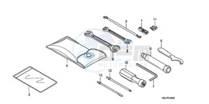 FES1259 France - (F / CMF 2F) drawing TOOLS