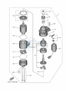 F375A drawing STARTER-MOTOR