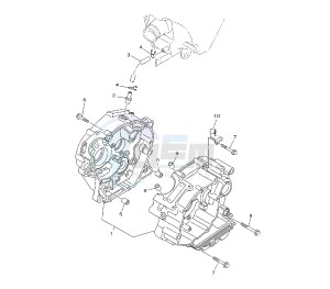 XT X BRA 125 drawing CRANKCASE