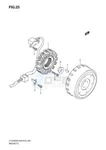 LT-Z400 (E28-E33) drawing MAGNETO