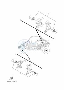 YXZ1000ETS YXZ1000ET (BASC) drawing MAINTENANCE PARTS KIT