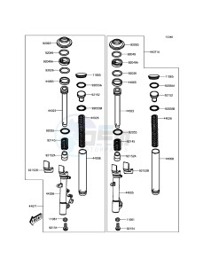 J300 SC300CHFA XX (EU ME A(FRICA) drawing Front Fork