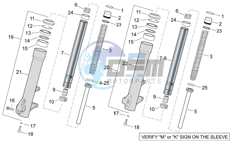 Front fork II