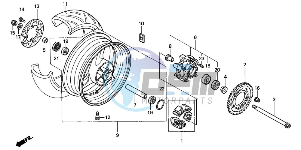 REAR WHEEL