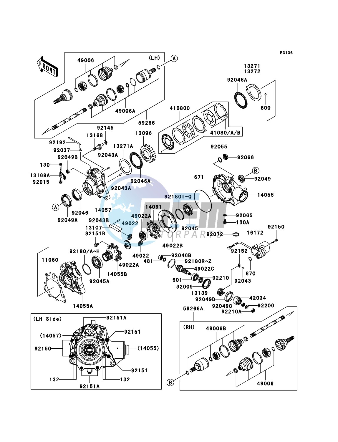 Drive Shaft-Front