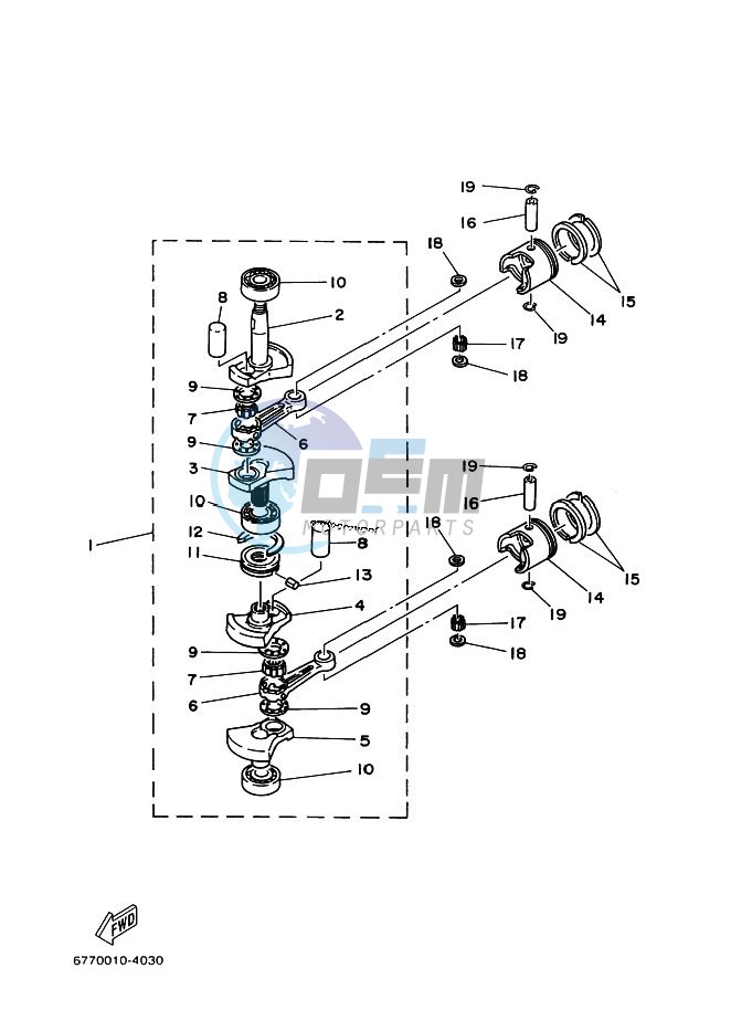 CRANKSHAFT--PISTON