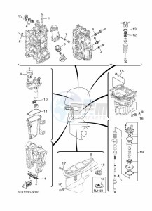 F115BETX drawing MAINTENANCE-PARTS