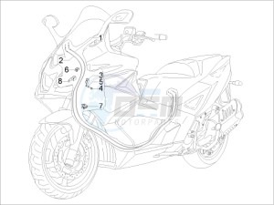 SRV 850 4t 8v e3 drawing Transmissions