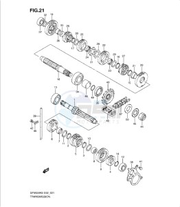 SFV650/A drawing TRANSMISSION