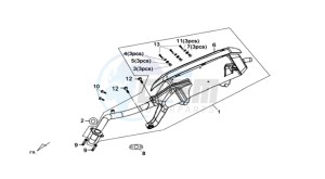 SYMPHONY ST 125 drawing EXHAUST