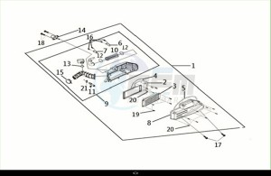 JOYRIDE S 125 (LF12W4-EU) (M1) drawing AIR CLEANER