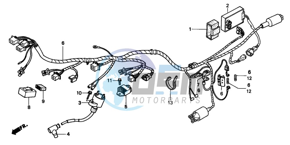 WIRE HARNESS/ IGNITION COIL