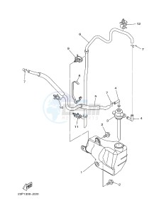 XT1200Z (2BS4) drawing TANK RECOVERY