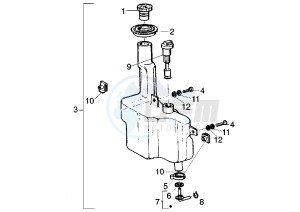 ET2 INIEZIONE 50 drawing Oil tank