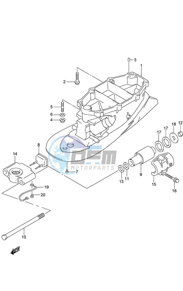 Drive Shaft Housing (Type: L)