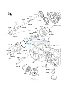 ZR 1000 A [Z1000] (A1-A3) A3 drawing OIL PUMP_OIL FILTER