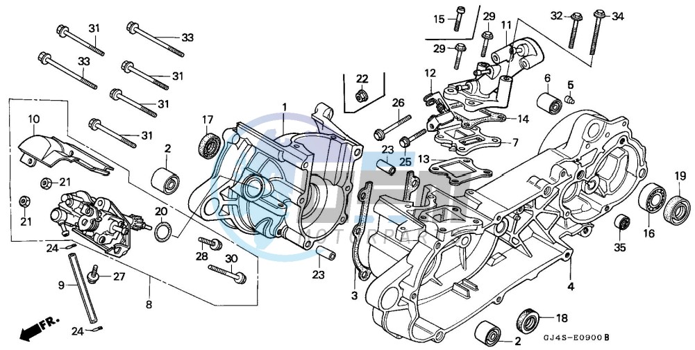 CRANKCASE/OIL PUMP