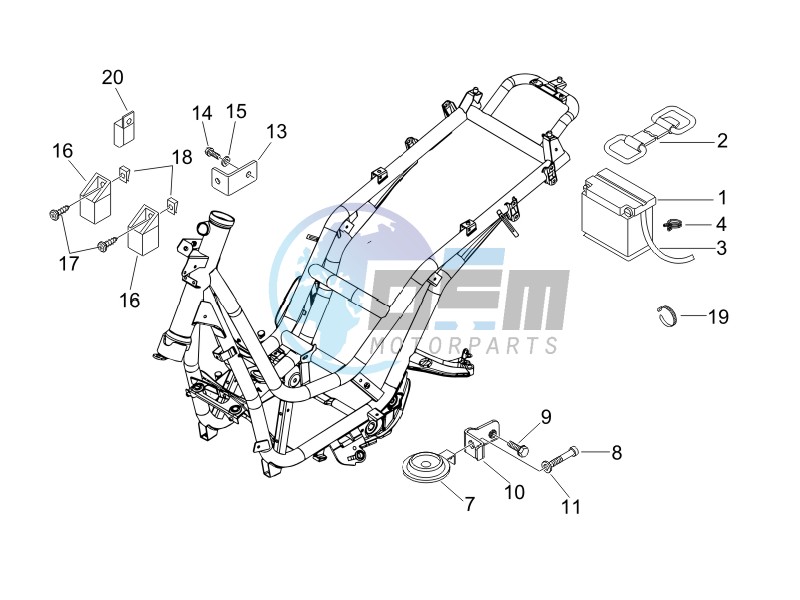 Remote control switches - Battery - Horn