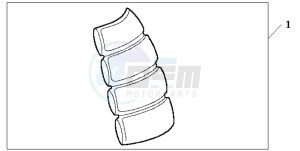 VF750C2 drawing TANK PAD 2