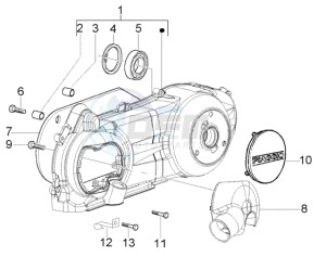 Liberty 125 Leader RST ptt(AU) Austria drawing Crankcase Cooling