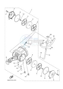 YFM90R (43DD 43DE 43DF 43DD) drawing INTAKE