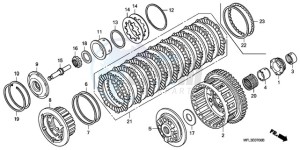 CBR1000RAA Korea - (KO / ABS) drawing CLUTCH