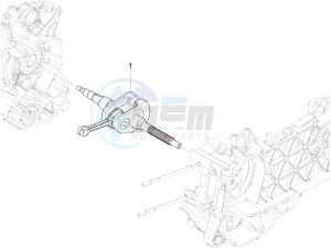 Fly 150 4T 3V ie (USA) drawing Crankshaft