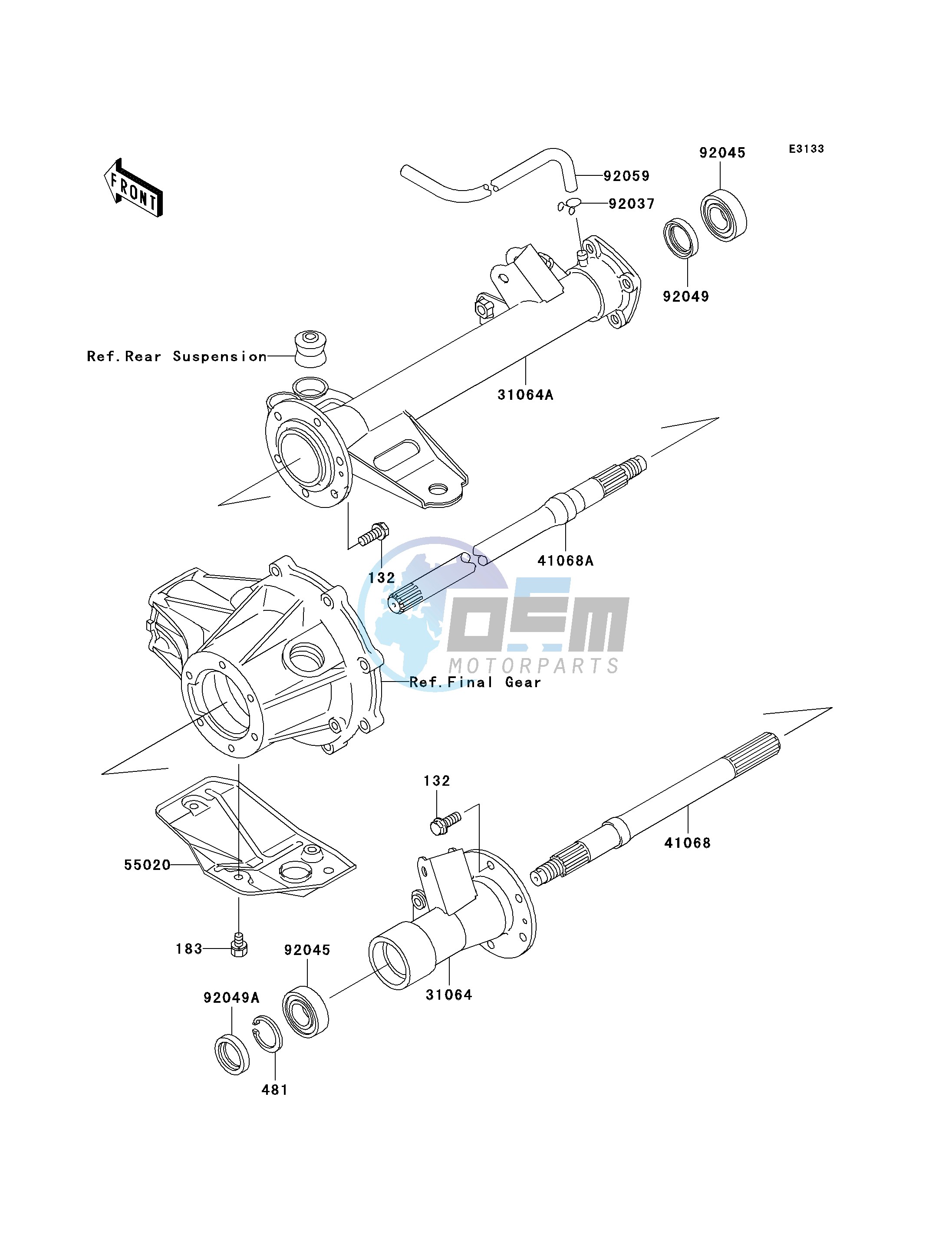 REAR AXLE