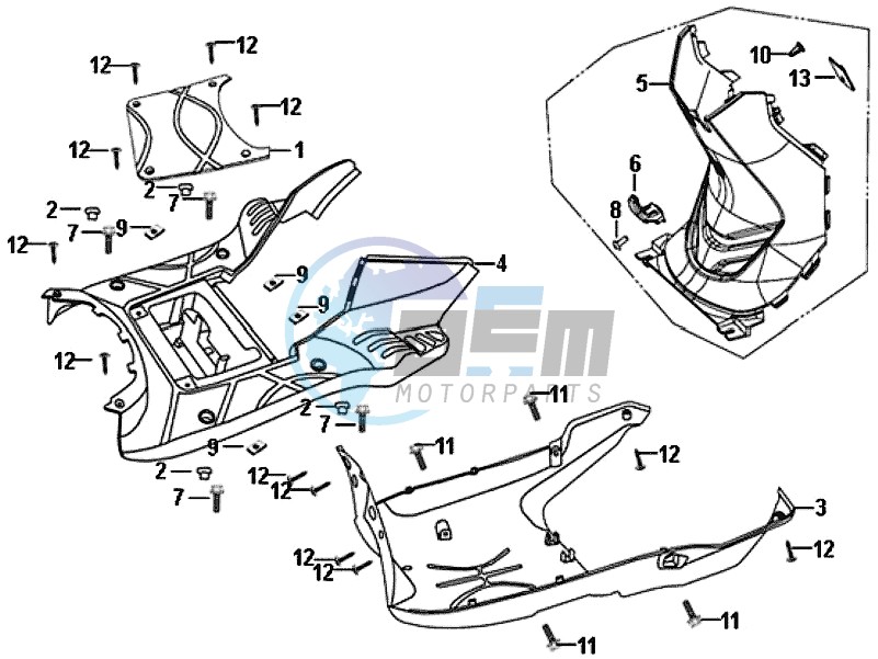 BOTTOM PLATE / FRAMECOWLING