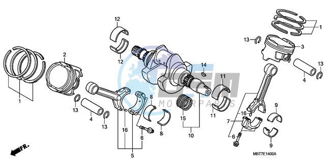 CRANKSHAFT/PISTON