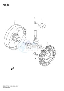 GSX-R750 (E3) drawing GENERATOR