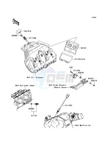 NINJA_ZX-10R_ABS ZX1000KEF FR XX (EU ME A(FRICA) drawing Fuel Injection