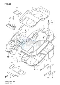 AN650 drawing HELMET BOX