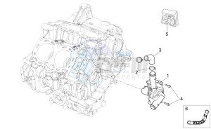 TUONO 1100 V4 RR E4 ABS (APAC) drawing Water pump