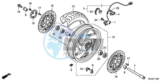 FRONT WHEEL