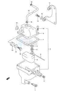 DT 115 drawing Fuel Vapor Separator (DT115S