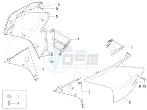 RSV4 1000 RR Racer Pack 2015 drawing Front Body II