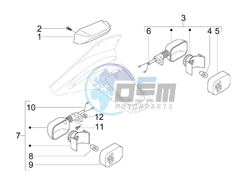 Tail light - Turn signal lamps