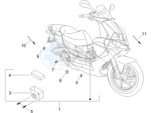 Runner 200 VXR 4t Race (UK) UK drawing Main cable harness