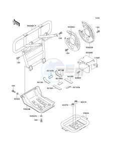 KLF 300 C [BAYOU 300 4X4] (C5-C9) [BAYOU 300 4X4] drawing GUARD-- S- -