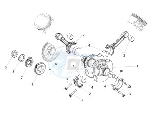 DORSODURO 900 E4 ABS (EMEA, LATAM) drawing Drive shaft