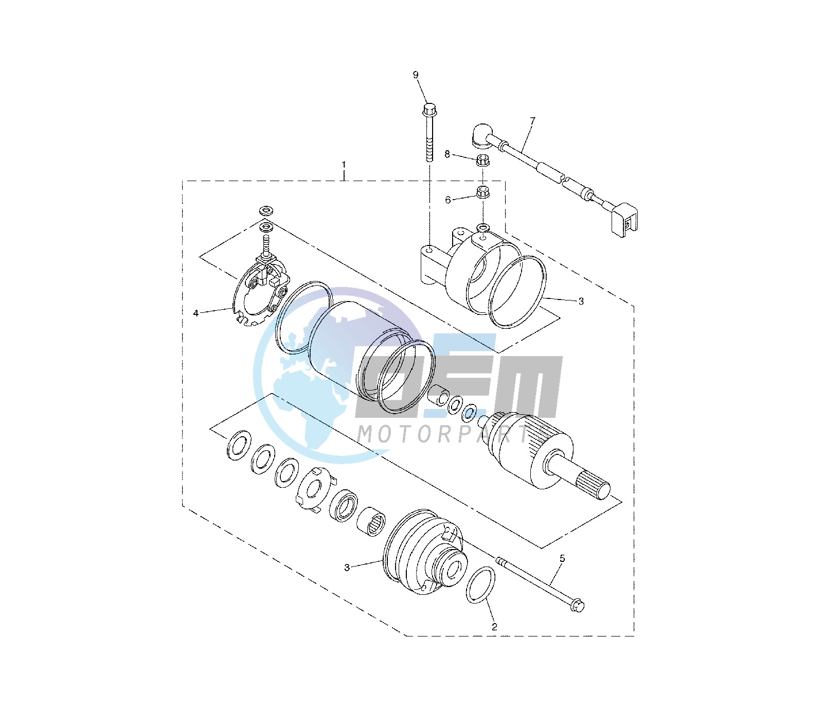 STARTING MOTOR