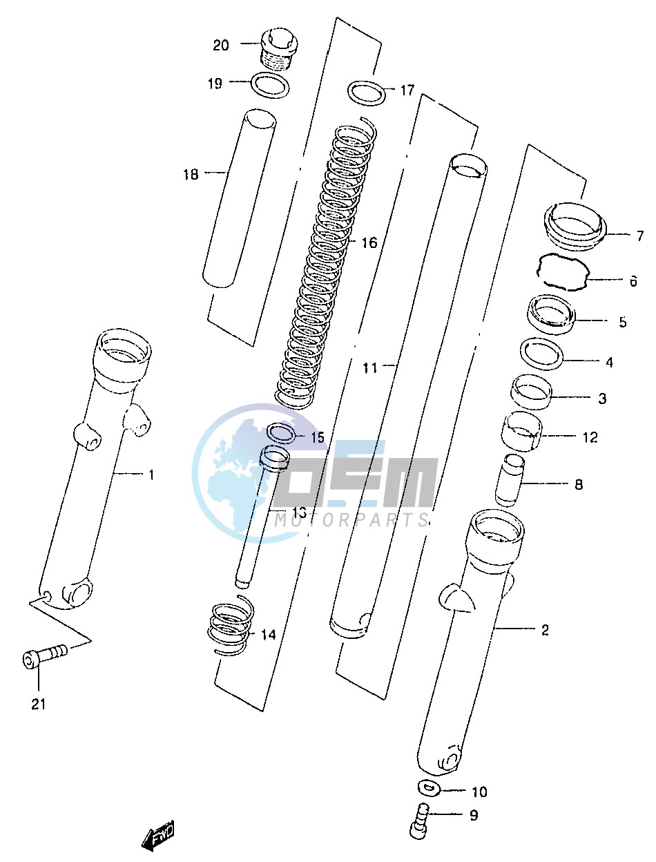 FRONT FORK DAMPER