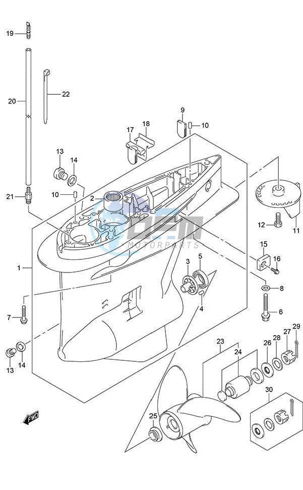 Gear Case (C/R)