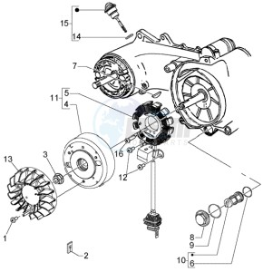 Liberty 50 4t RST Delivery drawing Flywheel magneto