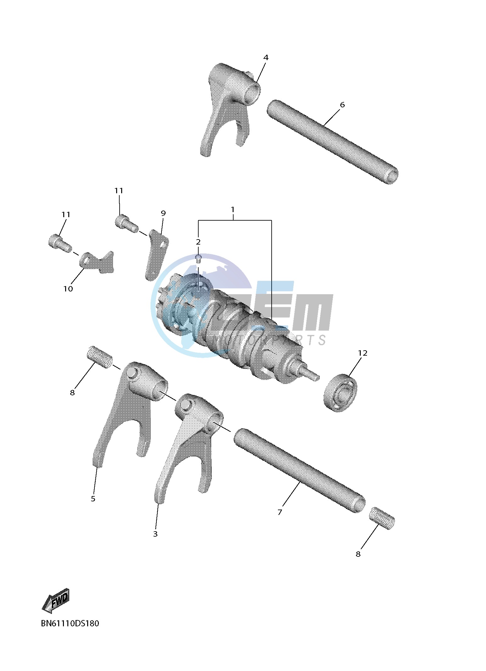 SHIFT CAM & FORK