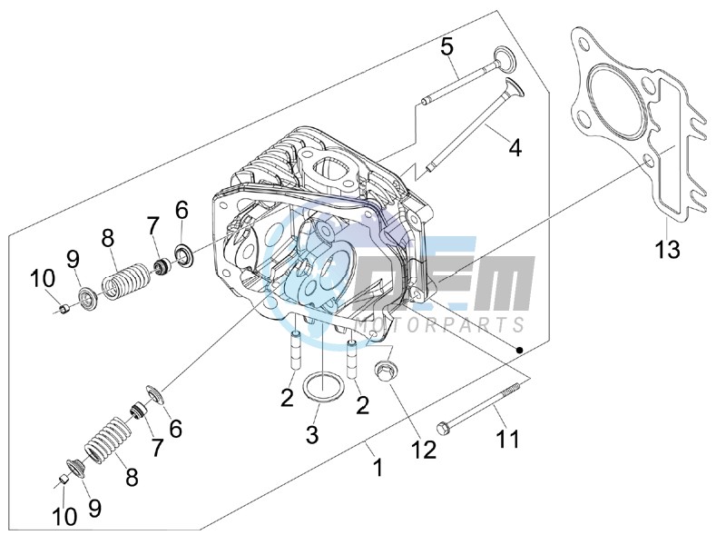 Head unit - Valve