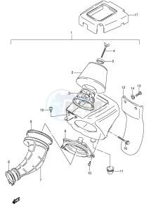 RM80 (E3-E28) drawing AIR CLEANER