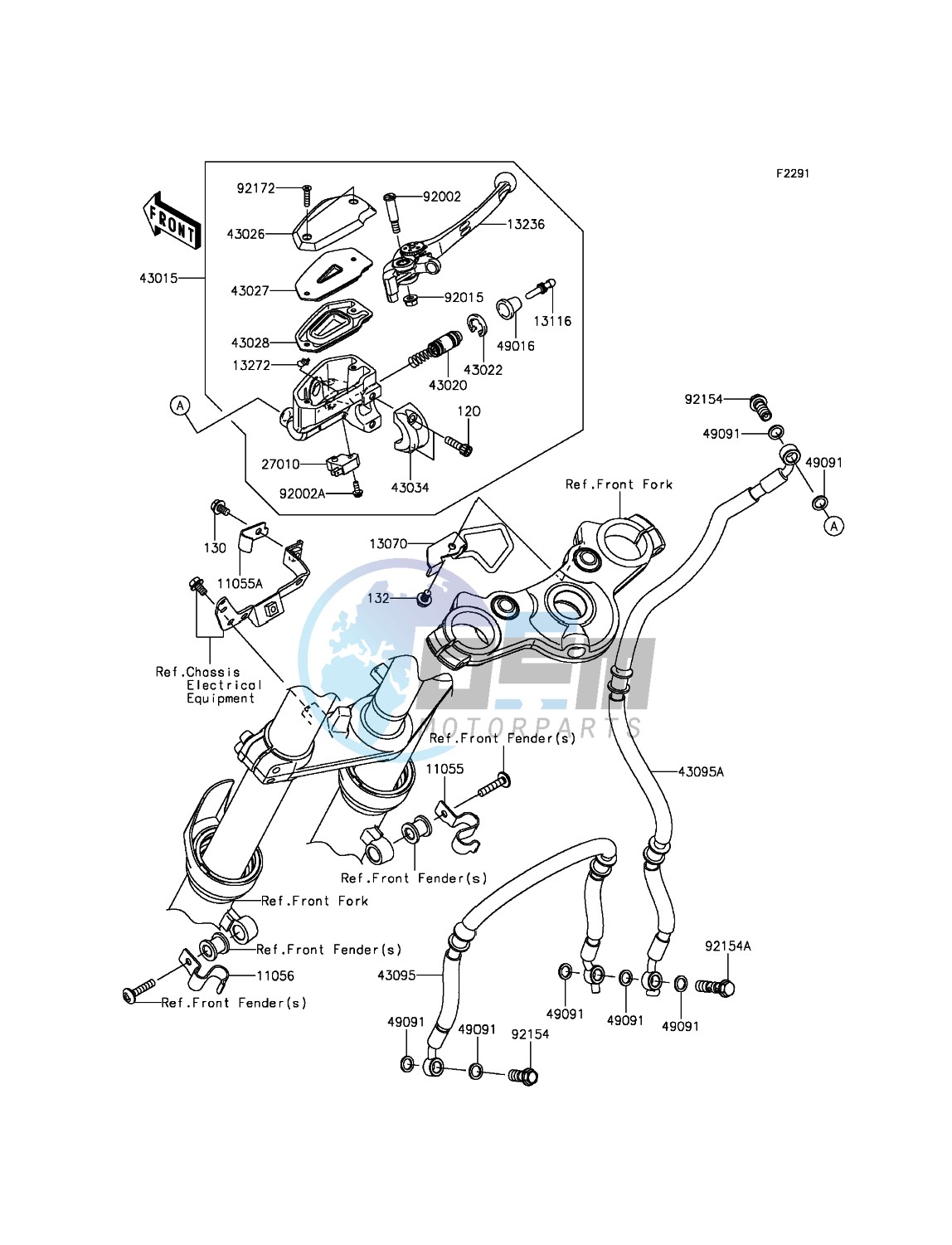 Front Master Cylinder